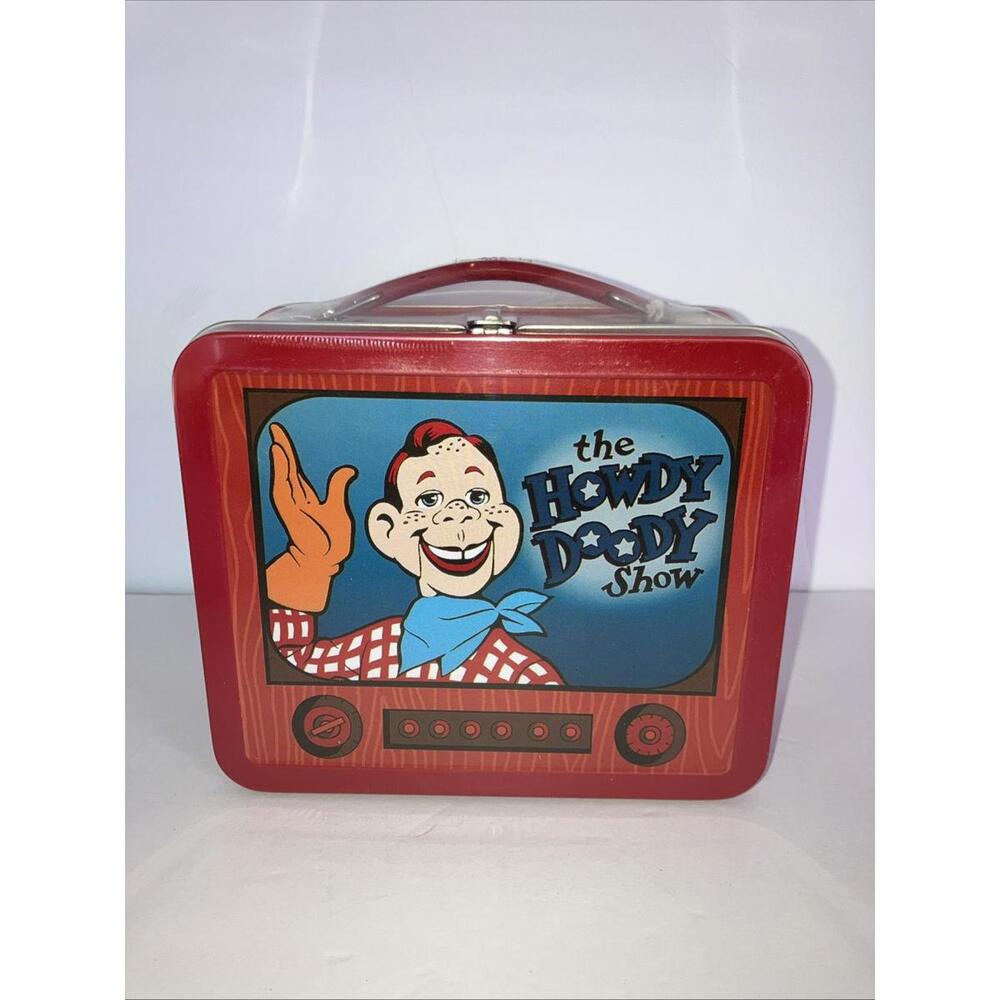 VTG 98’ Hallmark School Days The Howdy Doody Show Mini Metal Lunchbox NEW W/TAGS